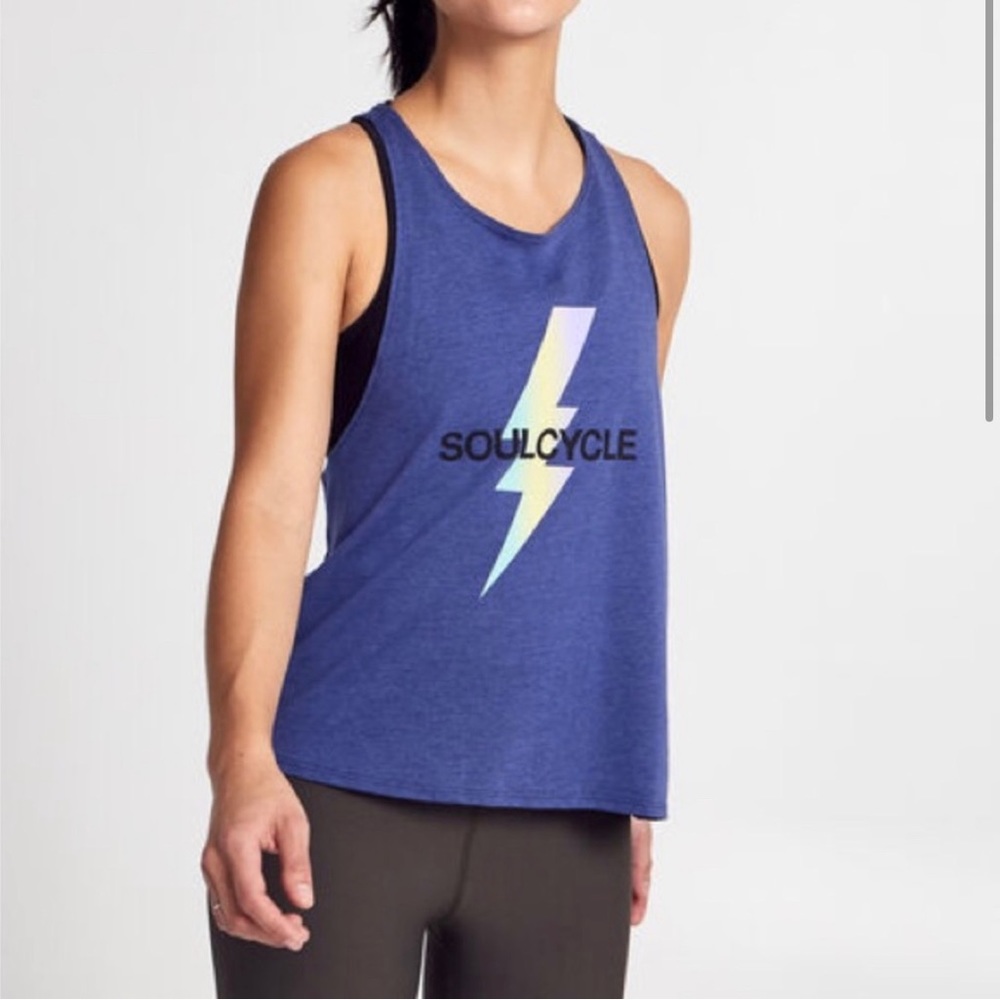 NWT SOULCYCLE Lightening Twist Tank